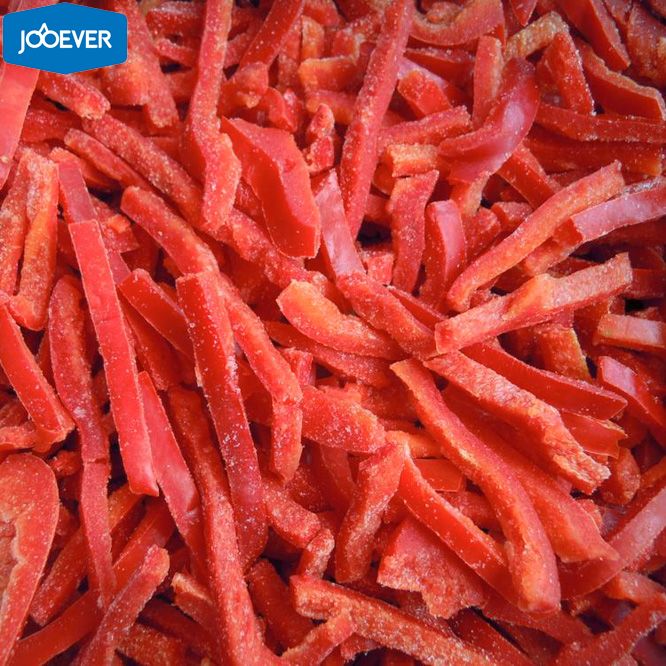 IQF Frozen Red Pepper slice